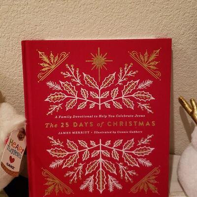 Lot 44: New (3) Books and (2) Snowmen