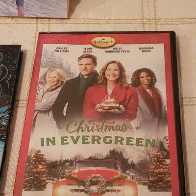 Lot 46: New Hallmark (3) Books & (2) DVDs