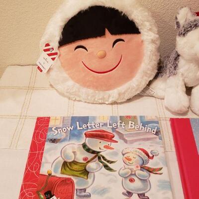 Lot 47:  New (2) Books & (3) Plush Friends