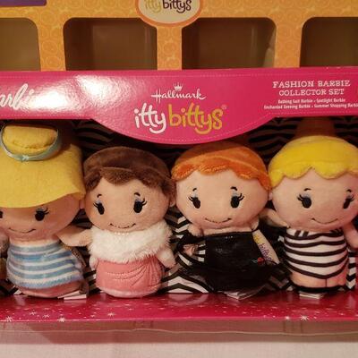 Lot 48: New Hallmark Itty Betty's Barbie Collection & Storage Tray