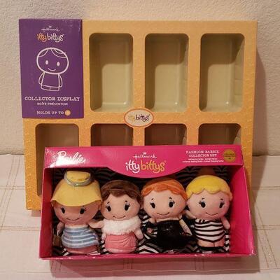 Lot 48: New Hallmark Itty Betty's Barbie Collection & Storage Tray