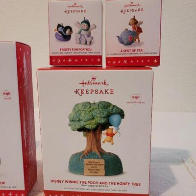 Lot 55: Assorted HALLMARK Ornaments and Magnets