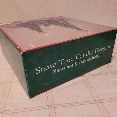 Lot 67: Snow Tree Candle Garden
