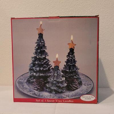 Lot 67: Snow Tree Candle Garden