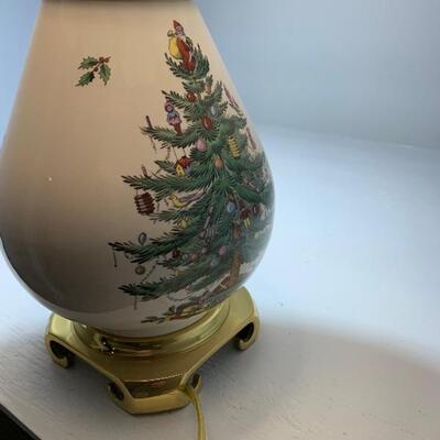 SPODE Christmas ðŸŽ„ Lamp (nearly 2 feet tall @ 23 inches)