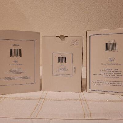 Lot 82: Assorted PRECIOUS MOMENTS Christmas Deco