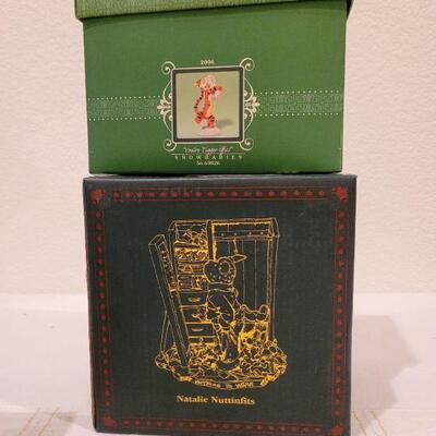 Lot 93: Assorted Depth. 56 and BOYD'S BEARS Christmas Deco