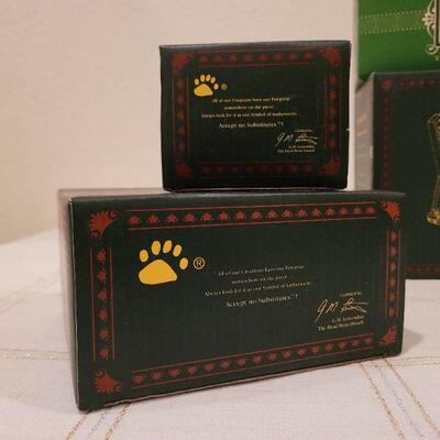 Lot 93: Assorted Depth. 56 and BOYD'S BEARS Christmas Deco