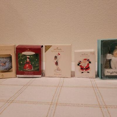 Lot 103: Assorted HALLMARK and Depth. 56 Christmas Ornaments 