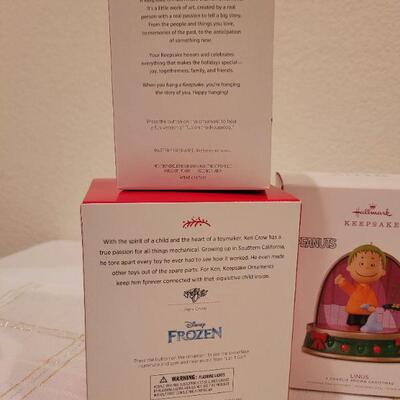 Lot 106: Assorted HALLMARK Christmas Ornaments 