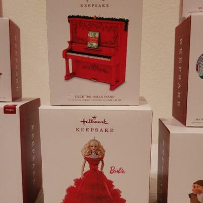 Lot 108: Assorted HALLMARK Christmas Ornaments 