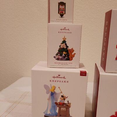 Lot 108: Assorted HALLMARK Christmas Ornaments 