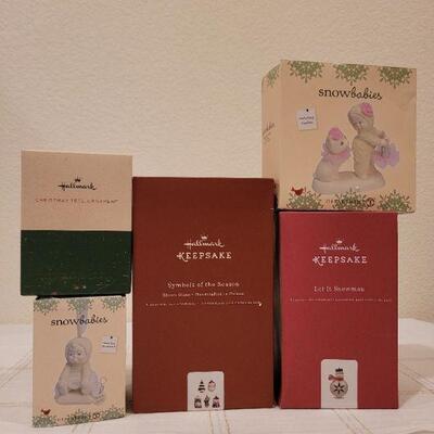 Lot 111: Assorted HALLMARK and Dept. 56 Christmas Ornaments 