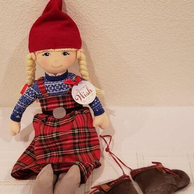 Lot 125: "My Christmas Wish" Anja Doll & Ornament 
