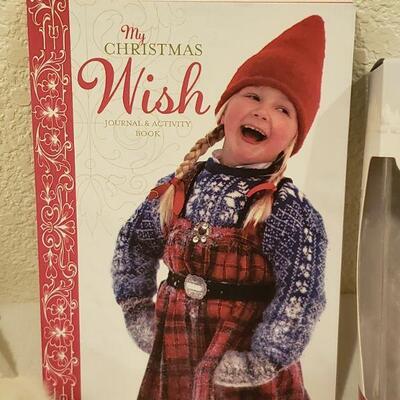 Lot 130: New "My Christmas Wish" Ornament, Journal & Bear