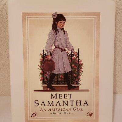 Lot 133: New AMERICAN GIRL Meet Samantha Book & Boots