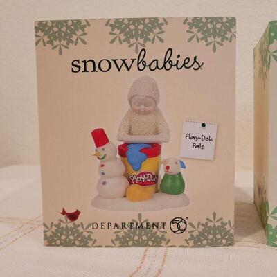 Lot 143: Dept. 56 SnowBabies Assorted Christmas Deco 