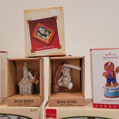 Lot 145: Assorted HALLMARK and More Christmas Ornaments