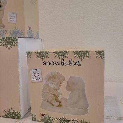Lot 150: Assorted Dept. 56 SnowBabies Christmas Figures 