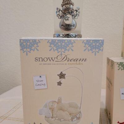 Lot 151: Assorted Dept. 56 SnowBabies Christmas Figures 