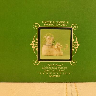 Lot 156: Dept. 56 SnowBabies Christmas Figures 