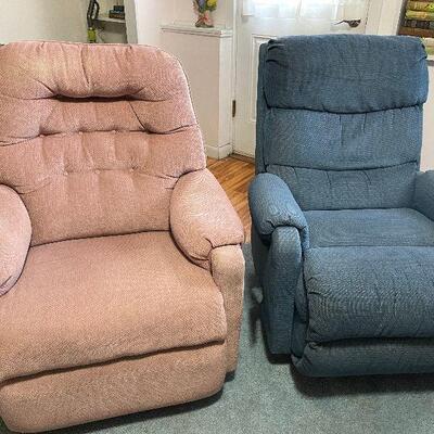 Pair of Rocker Recliners