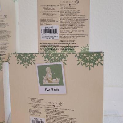 Lot 161: Dept. 56 SnowBabies Christmas Figures 