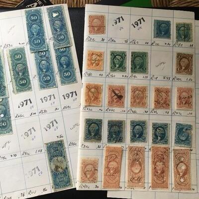 Collection of 30+ Rare US Unused Stamps with George Washington 1 Cent  