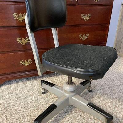 Vintage Metal Desk Chair