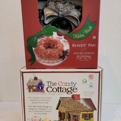 Lot 167: NEW Candy Cottage and BUNDT Pan