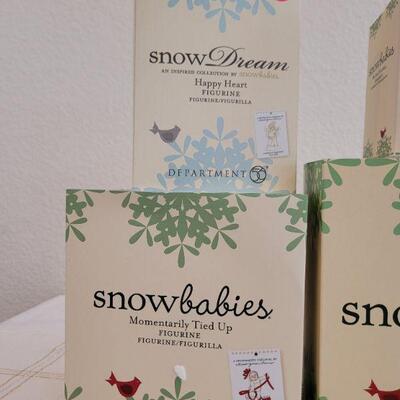 Lot 168: ASSORTED Dept. 56 SnowBabies Christmas Figures 