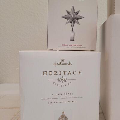 Lot 169: Assorted HALLMARK Christmas Ornaments 