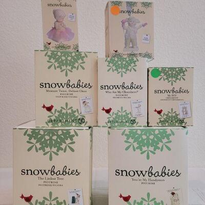 Lot 175: Assorted Dept. 56 SnowBabies Christmas Figures 