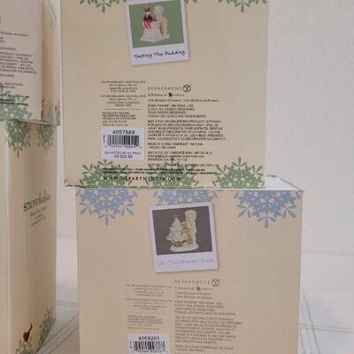 Lot 178: Assorted Dept. 56 SnowBabies Christmas Figures 