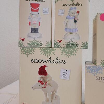 Lot 178: Assorted Dept. 56 SnowBabies Christmas Figures 