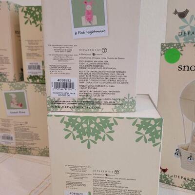 Lot 180: Assorted Dept. 56 SnowBabies Christmas Figures 