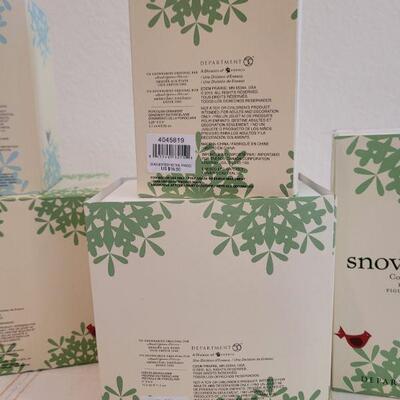 Lot 180: Assorted Dept. 56 SnowBabies Christmas Figures 