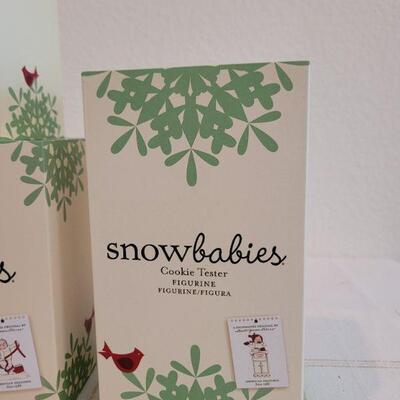 Lot 180: Assorted Dept. 56 SnowBabies Christmas Figures 