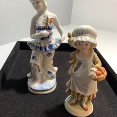 Pair of Collectable Figures 
