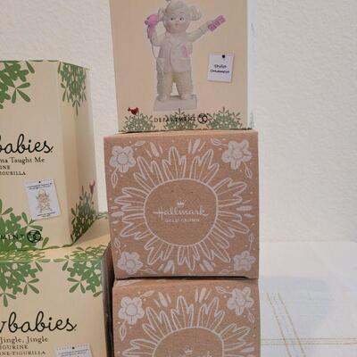 Lot 187: Assorted Dept. 56 SnowBabies Christmas Figures 