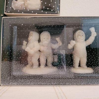 Lot 189: Assorted Dept. 56 SnowBabies Christmas Figures 