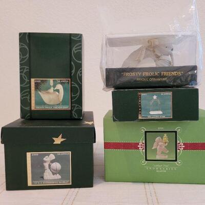 Lot 191: Assorted Dept. 56 SnowBabies Christmas Figures 