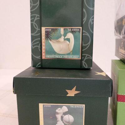 Lot 191: Assorted Dept. 56 SnowBabies Christmas Figures 