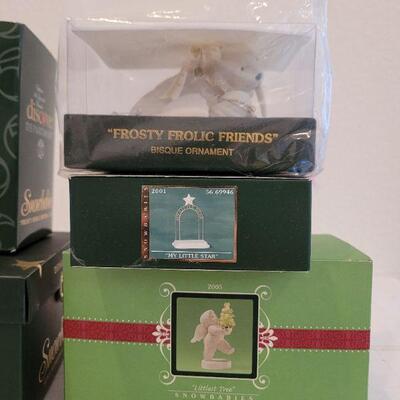 Lot 191: Assorted Dept. 56 SnowBabies Christmas Figures 