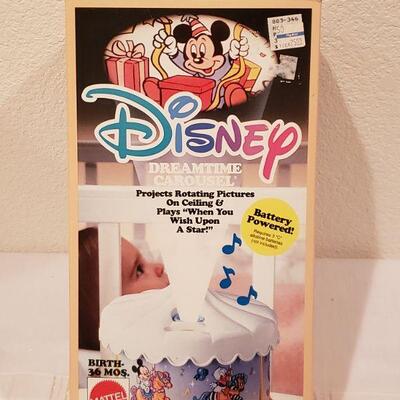Lot 200: New/Old Stock Sealed Box Vintage Disney Dreamtime Carousel 