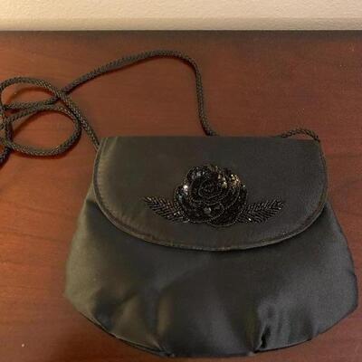 Silk feeling Clutch with Strap 