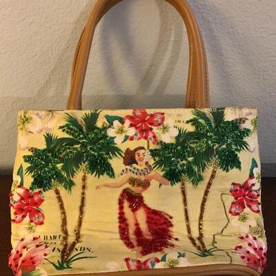 Beautiful Tropical Handbag by Bueno