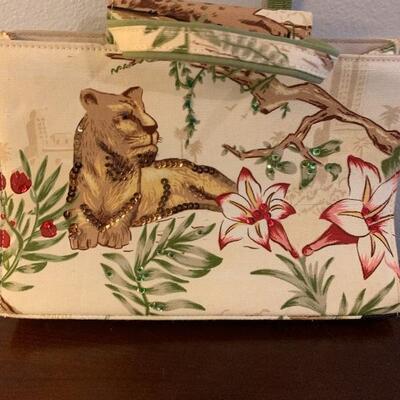 2 pieces Handbag and Cosmetic Bag