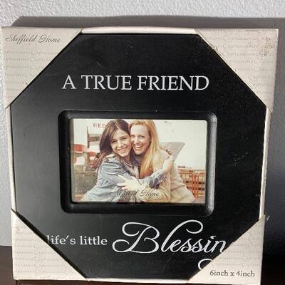 New in box Friend Picture Frame