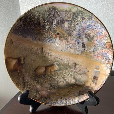 Farmyard Visitors limited Edition Collector Plate 